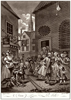 Hogarth, Four Times of the Day, Noon Hogarth, Four Times of the Day, Noon