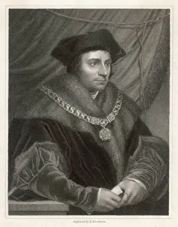 Thomas More Portrait Prints: More (Holbein)