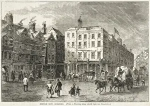 Victorian Era Historical Images Prints: Holborn Middle Row