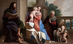 The Holy Family with St John and St Elizabeth The Holy Family with St John and St Elizabeth