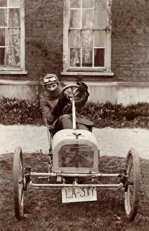 Classic Motor Vehicles Prints: Home made car