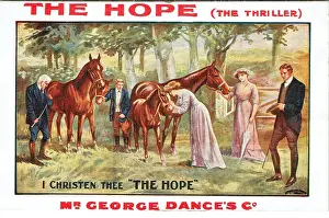 Vintage Theatre Posters UK Prints: The Hope by Cecil Raleigh and Henry Hamilton
