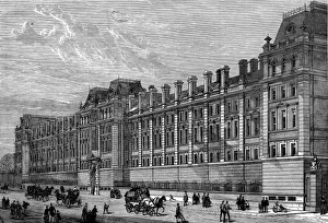 Horseguards Cavalry Barracks, Knightsbridge, 1880 Horseguards Cavalry Barracks, Knightsbridge, 1880
