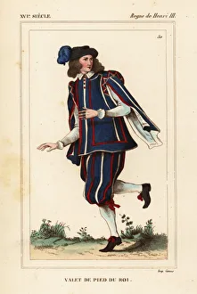 House servant to the king in livery, reign House servant to the king in livery, reign