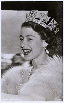 HRH Queen Elizabeth II - wearing the George IV State Diadem HRH Queen Elizabeth II - wearing the George IV State Diadem