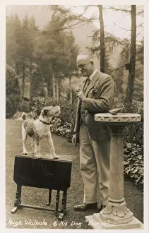 English Novelist Prints: Hugh Walpole / Postcard