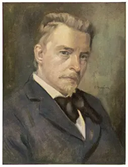 Prints of HUGO WOLF Austrian composer Music Prints: Hugo Wolf Print - Austrian Composer