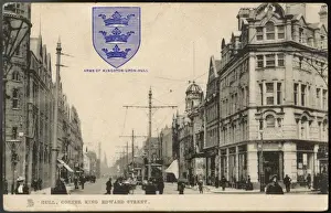 Kingston Upon Hull History Prints: Hull King Edward St