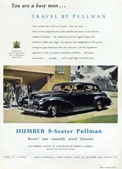 Humber Pullman 8-seater Limousine Print, 1952