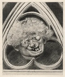 Mary Evans Print of Quasimodo from Hunchback of Notre Dame