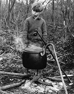 Hungry Gipsy Boy Print, 1973