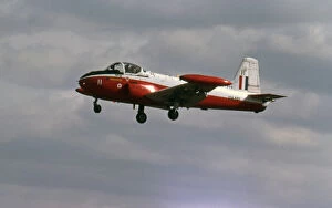 Aeroplanes Collection: Hunting Percival Jet Provost T. 3 1FTS Linton-on-Ouse 1980