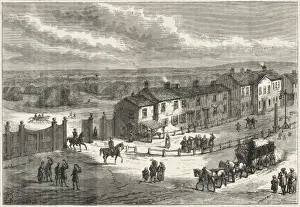 Hyde Park Corner Print, 19th Century Engraving