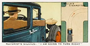 Transport History UK Prints: I am Going to Turn Right