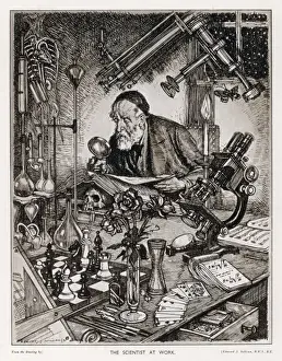 Ideal Scientist Print - A Composite Portrait
