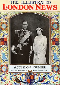Illustrated London News Accession of George VI, 1936 cover Illustrated London News Accession of George VI, 1936 cover
