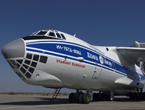 Ilyushin IL-76TD 90VD of Volga Dnepr - PR 3 Oct 2013 Ilyushin IL-76TD 90VD of Volga Dnepr - PR 3 Oct 2013
