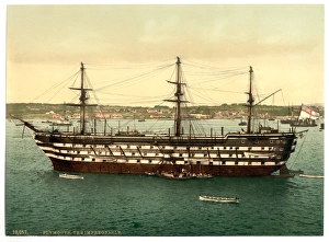 The Impregnable training ship, Plymouth, England The Impregn The Impregnable training ship, Plymouth, England The Impregn