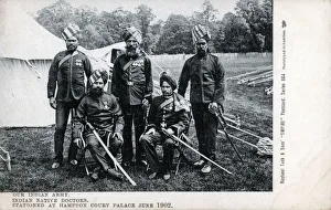 Indian Native Doctors at Hampton Court Palace Indian Native Doctors at Hampton Court Palace