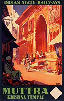 Indian State Railways poster Indian State Railways poster