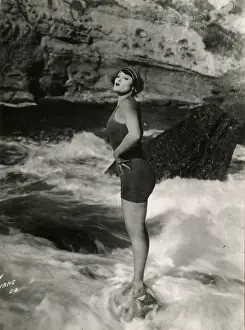 Woman In The Sea Prints: (insert)