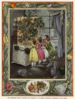 Historical Christmas Illustrations Prints: (insert)