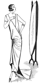 Art Deco Fashion Illustration Prints: (insert)