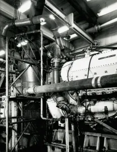 Deltic D18-62 Engine, 1967 Print