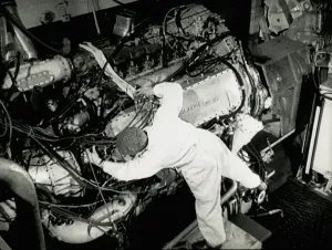 Deltic T18 Engine Test Print