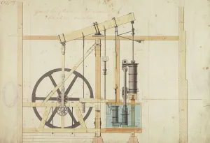 General View of the Engine Print, 1795