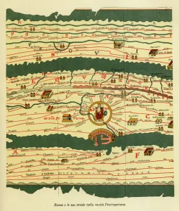 13th century BCE Roman Road Print