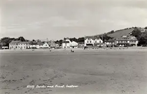 Instow, Devon - The Sands and Seafront Print circa 1920s