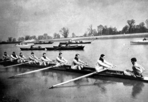 The Inter-varsity boat-race: The Crews at Practice The Inter-varsity boat-race: The Crews at Practice