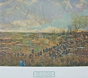 Inundated polder, Tervaete, Belgium, WW1 Inundated polder, Tervaete, Belgium, WW1