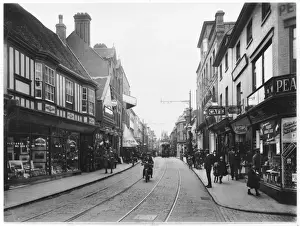 Westgate Street Ipswich Print 1921