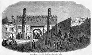 Prints of The principal entry to the town of Tabriz (formerly Tauris), renowned for its carpets Tabriz Prints: Iran Tabriz Print - Principal Entry to the Town