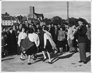 Dance Prints: Irish Dancers Print, Killybegs, County Donegal
