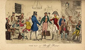 Irish gentleman in a whisky bar in Dublin prison, 1821 Irish gentleman in a whisky bar in Dublin prison, 1821