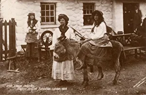 Irish Village Colleens, Franco-British Exhibition, London Irish Village Colleens, Franco-British Exhibition, London