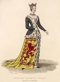 16th Century Royal Portraits Prints: Isabella Stuart