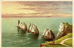 The Needles Isle of Wight Print