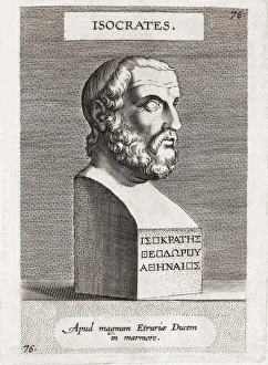 ISOCRATES (436-338 BC). Ancient Greek rhetorician ISOCRATES (436-338 BC). Ancient Greek rhetorician