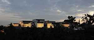 Israel Museum. Jerusalem. Exterior. Night view Israel Museum. Jerusalem. Exterior. Night view