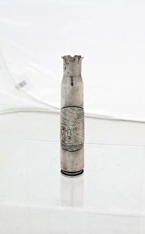 Israeli 50 calibre Browning Machine Gun shell case Israeli 50 calibre Browning Machine Gun shell case