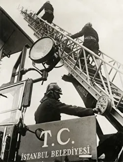 Istanbul Modern Fire Department, Turkey - Steel Fire Escape Istanbul Modern Fire Department, Turkey - Steel Fire Escape