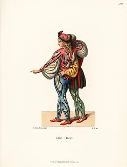 Italian noble youth fashions from the late 15th century Italian noble youth fashions from the late 15th century