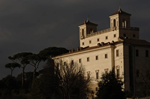 Italy. Rome. Medicis Villa. Exterior Italy. Rome. Medicis Villa. Exterior