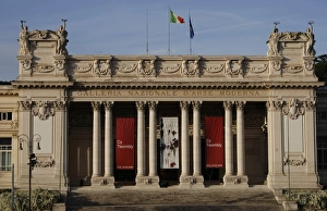 Italy. Rome. National Gallery of Modern Age. Exterior Italy. Rome. National Gallery of Modern Age. Exterior
