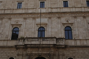 Italy. Rome. Palace of the Chancellery Italy. Rome. Palace of the Chancellery