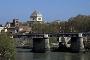 Italy. Rome. Palatine Bridge, 1886-1890. By Angelo Vescovali Italy. Rome. Palatine Bridge, 1886-1890. By Angelo Vescovali